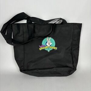 Vintage Baby Looney Tunes Baby Diaper Bag Shoulder Bag Black 90s